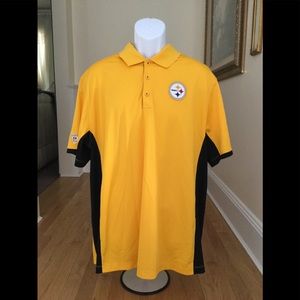 Pittsburgh Steelers NFL Nike Dri-Fit Polo Shirt XL